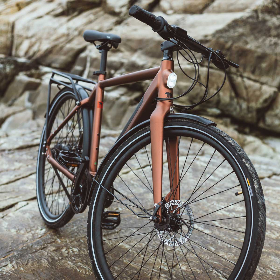 Kuma Bikes M1 Hbar Display Matt Burnt Copper Handlebar Display / Medium 54cm