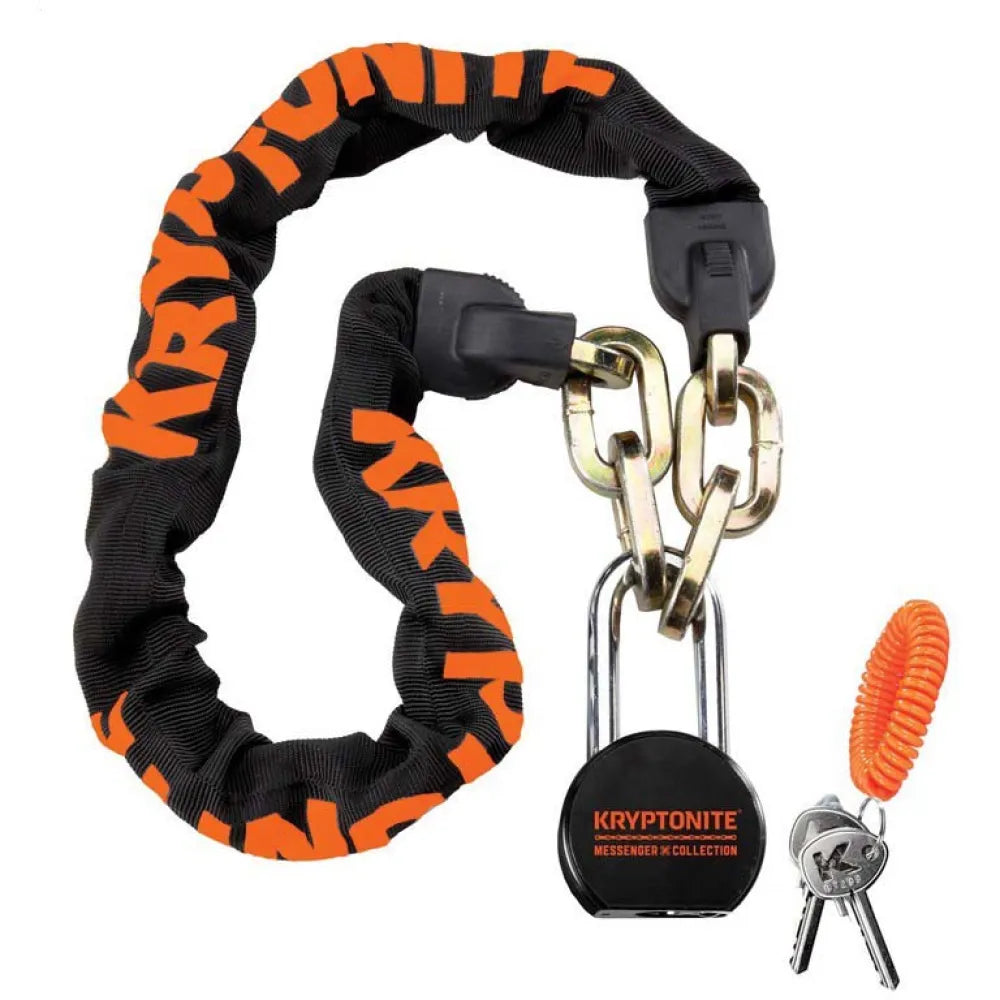 Kryptonite Messenger Chain & Moly Bicycle Lock